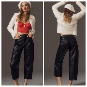 NWT Anthro Vegan Leather Pants